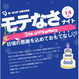 ハヤブサCMS 2nd Anniversary