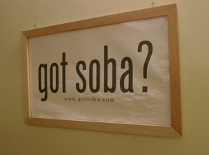 got soba?
